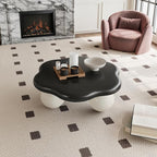 35.03" Cloud Coffee Table for Living Room Unique Coffee Table Modern Low Coffee - Image 9