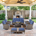 Belord Expansive 10 Pieces Outdoor Patio Furniture Set by Belord