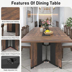 Hlivelood 78Inch Large Dining Table - Image 4