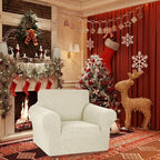 Stretch Chair Sofa Slipcover, Single Couch Cover, Pet Friendly Furniture - Image 2