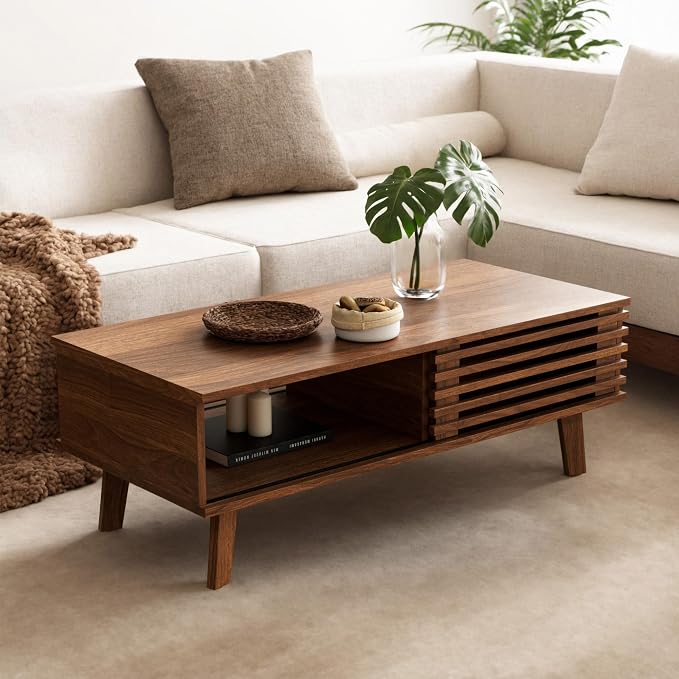 MAISONARIA Mid Century Coffee Table - Image 7