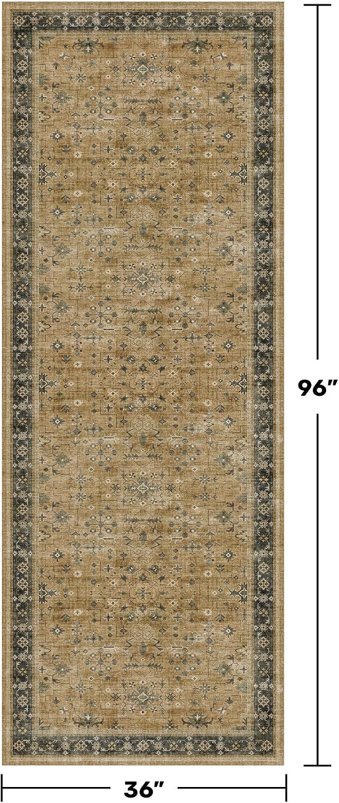 Earthy Tone Washable Long Runners - Image 2