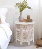 COTTON CRAFT Solid Wood End Table - Image 2