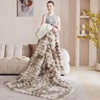 60x80 Inches Ultra-Soft Fuzzy Faux Fur Plush Twin Size Blanket - Image 6