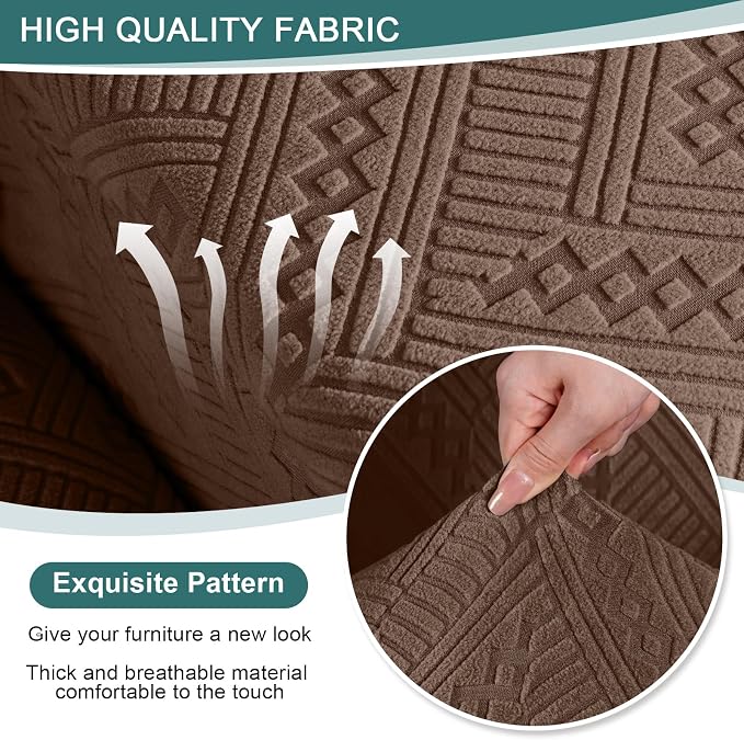 Ruaozz Loveseat Recliner Covers - Image 3