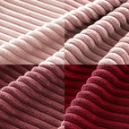 MIULEE Soft Corduroy Decorative Throw Pillow Covers Pink Series 20x20 | Set of 4 - Image 6