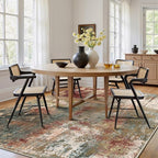 RELEANY Washable Square 7'x7' Area Rug - Image 8