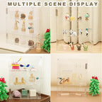Acrylic Display Case with Lock Key, 3 Shelf Locking Countertop Display Case - Image 7