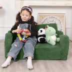 MOMCAYWEX Kids Sofa, 2-in-1 Flip-Out Foam Couch, Soft Play Lounge Chair - Image 4