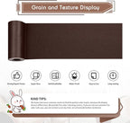 KING MOUNTAIN Leather Repair Patch, 4 x 63 Inches self Adhesive Leather Repair - Image 2