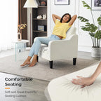 VINGLI Mid Century Modern Accent Chairs - Image 3