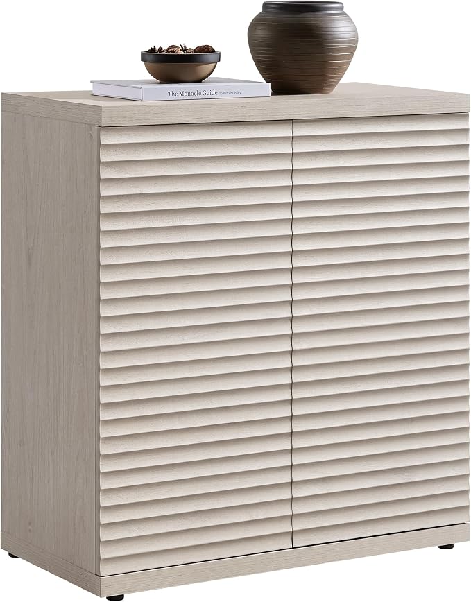 SICOTAS Buffet Cabinet with Storage Accent Sideboard Modern Credenza with Doors by SICOTAS