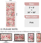 DUKINO 3x8 Kitchen Runner Rug, Soft Floral Washable Rug - Image 2