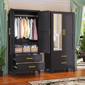 GAIOUS Steel Armoire Wardrobe Closet by GAIOUS