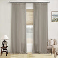 Pinch Pleated Linen 100 Inch Curtains by Twodrapes