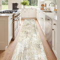RELEANY Washable Runner 2'x8' Abstract Area Rug by RELEANY