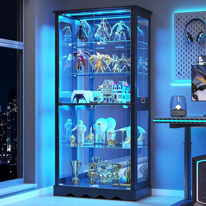 Dystler 71'' Glass Display Cabinet - Image 8