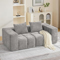 78.7" Loveseat Boneless Couch, Upholstered Cloud Love Seat by CACFTII