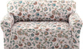 H.VERSAILTEX Printed Loveseat Covers 2 Cushion Couch Covers by HVERSAILTEX