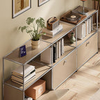 Modern Storage Cabinet Versatile Free-Standing Organizer - Image 5