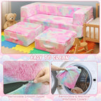 Cvortll Modular Kids and Toddler Play Couch, Convertible Folding Sofa, 3-in-1 - Image 9