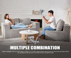 Modular Sectional Sofa 3-Seater Modular Couch - Image 8