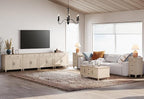 WAMPAT Farmhouse TV Stand for 85 inch TV - Image 8