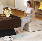 47.2" Mid-Century Modern Lift Top Coffee Table - Image 8