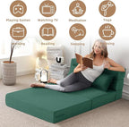 FILUXE Folding Sofa Bed | Convertible Sleeper Chair Bed - Image 4