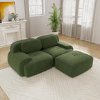 Boneless Sectional Couch, No Assembly Required, 81.8” L Shaped Modular Cloud by ModonChicSofasCouches