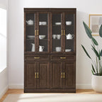 Crosley Furniture Stanton 2-Piece Glass Door Kitchen Storage Pantry Cabinet - Image 7