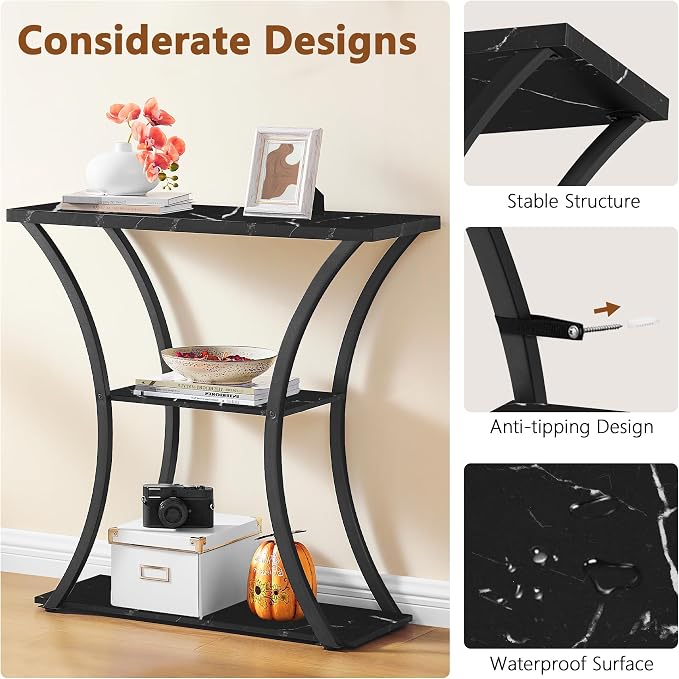 Hoctieon 3 Tier Console Table - Image 5