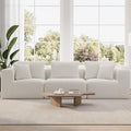 Novilla 106" Modular Sectional Sofa, Modern Cloud Sectional Couch by Novilla