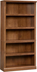 Sauder 5-Shelf Split Bookcase/ Book shelf, Oiled Oak finish by SAUDER%C2%AE