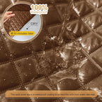 HDCAXKJ 100% Waterproof Reclining Sectional Couch Covers L Shape Recliner Sofa - Image 3