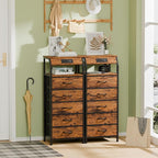 Furnulem 5 Drawers Dresser - Image 4