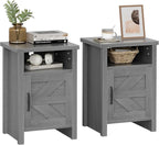 YESHOMY Farmhouse Modern Nightstand by SearchallYESHOMY
