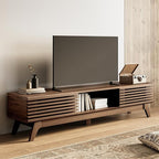 AODK 70.8" TV Stand for 55"/65"/75" TVs, Mid-Century Modern Fluted by AODK