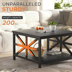 GreenForest Modern Living Room Coffee Table - Image 4