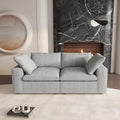 Cloud Modular Sectional Sofa Couch, 80.3" Convertible Couches Lovesofa by SofaFurniture