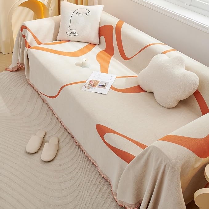 VClife Sofa Cover Washable Soft Plush Couch Cover - Image 9