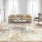 LOONGRUG 8x10 Area Rugs Washable Large Neutral Modern Living Room Rug | - Image 5
