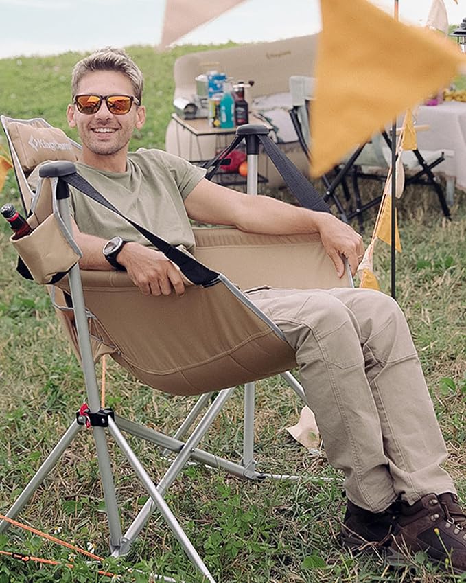 KingCamp Hammock Camping Chair, Swinging Portable Camp Chairs - Image 2