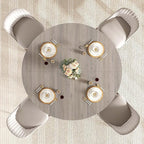 IBF Round Dining Table, Farmhouse Pedestal Dining Tables - Image 9