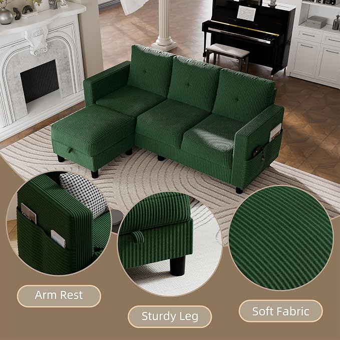 Convertible Sectional Sofa - Image 5