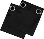 Blackout Curtains 42 x 63 inch/Black Curtains Set of 2 Panels/Thermal Insulated - Image 9