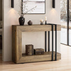 Einhomn 42.5" Console Table Behind Couch, 2-Tier Narrow Entryway Table by Einhomn
