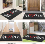 Door Mat Welcome Mat Floor Mat for Entryway, High Traffic Areas | Low Profile - Image 7