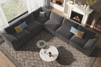 EASE MOOSE Oversized Sectional Modular Sofa, Large L Shape Sectional Couch Wide - Image 3