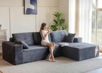 MAXYOYO 104" Modular Sectional Couch by MAXYOYO